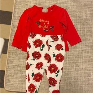 Merry and bright Christmas outfit